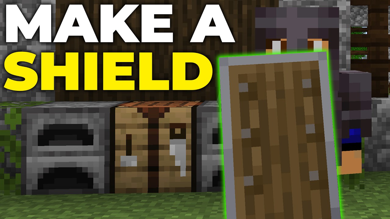 Minecraft How To Build A Shield